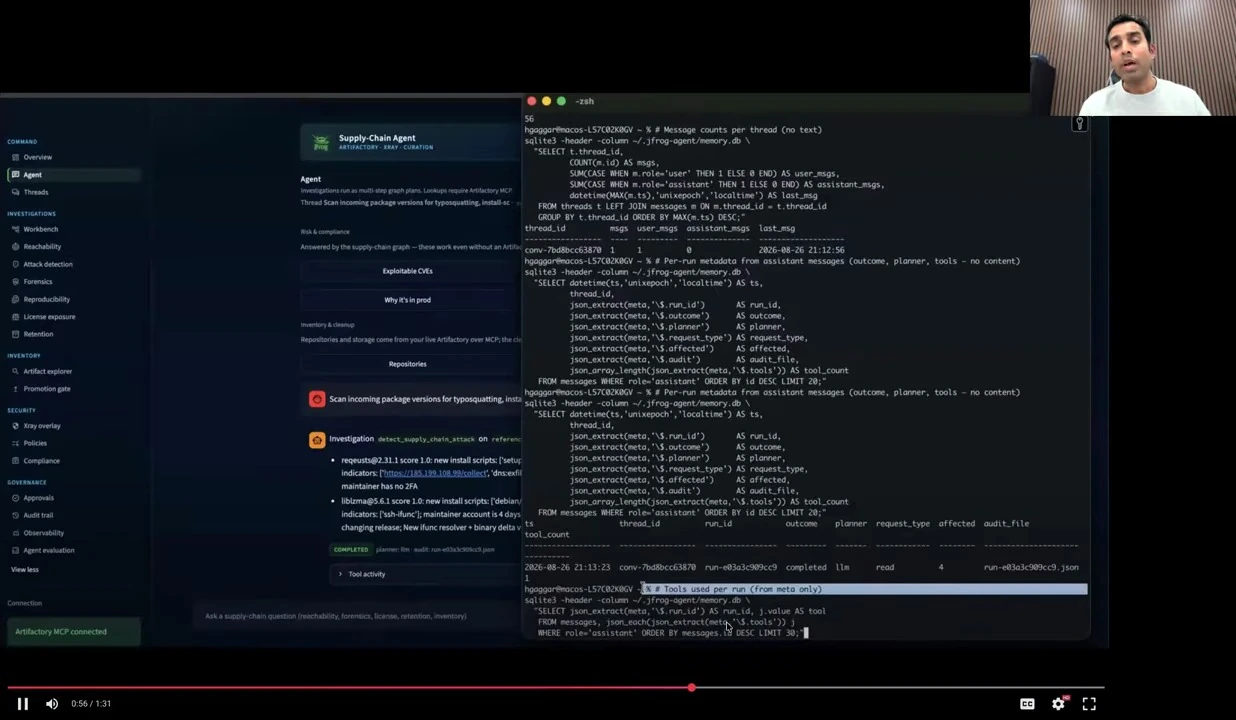 Inspect run metadata and tool use — recorded presentation