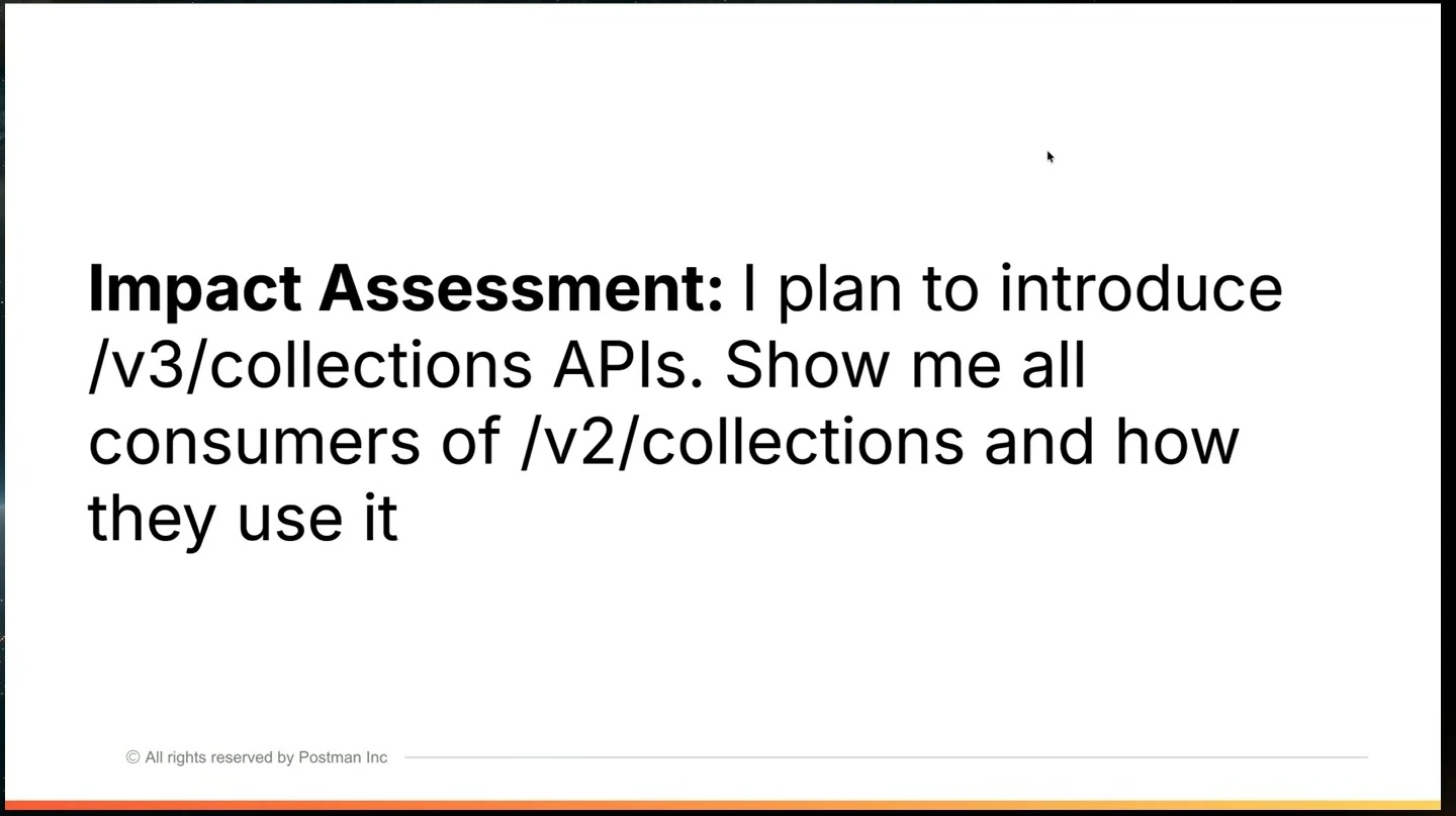 A prompt asks for consumers of the v2 collections APIs and how they use them before introducing v3.