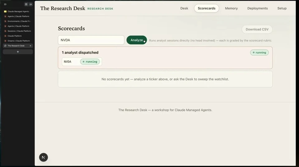 Run and inspect an outcome-graded analysis — recorded presentation, build 1