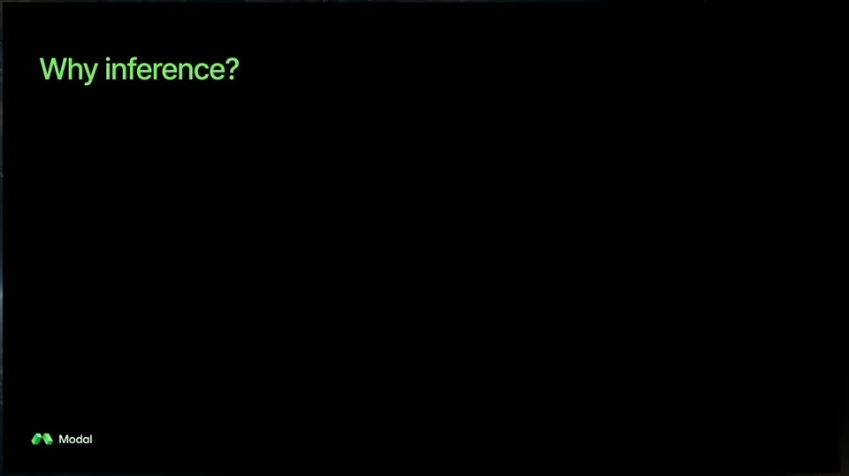 Section title: Why inference?