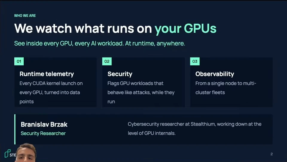 Stealthium introduction covering runtime telemetry, security, and observability.