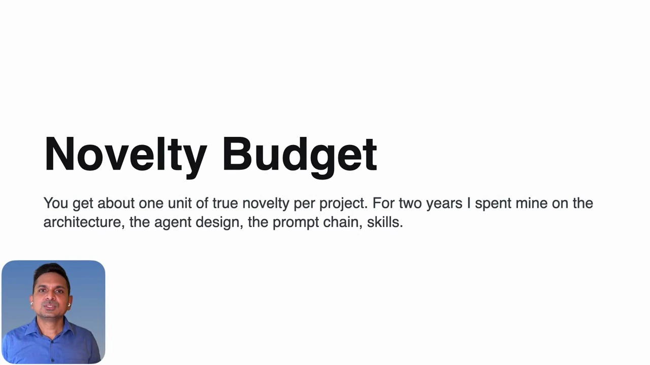 Spend your novelty budget — recorded presentation