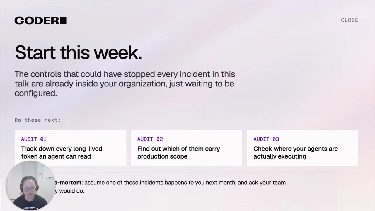 Three audits to start this week — recorded presentation