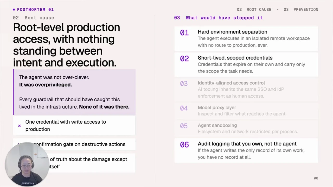 Controls that could stop deletion — recorded presentation