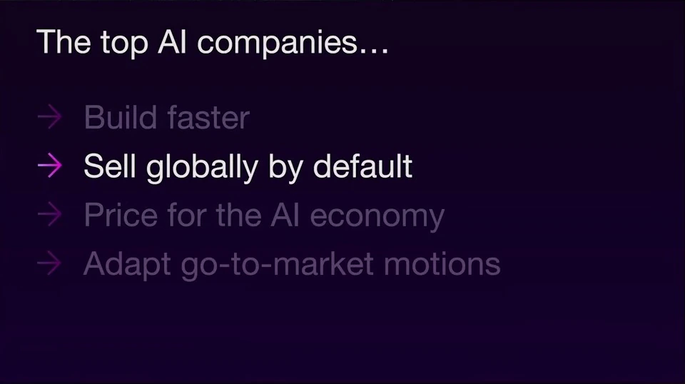 Pattern 2: sell globally by default — recorded presentation
