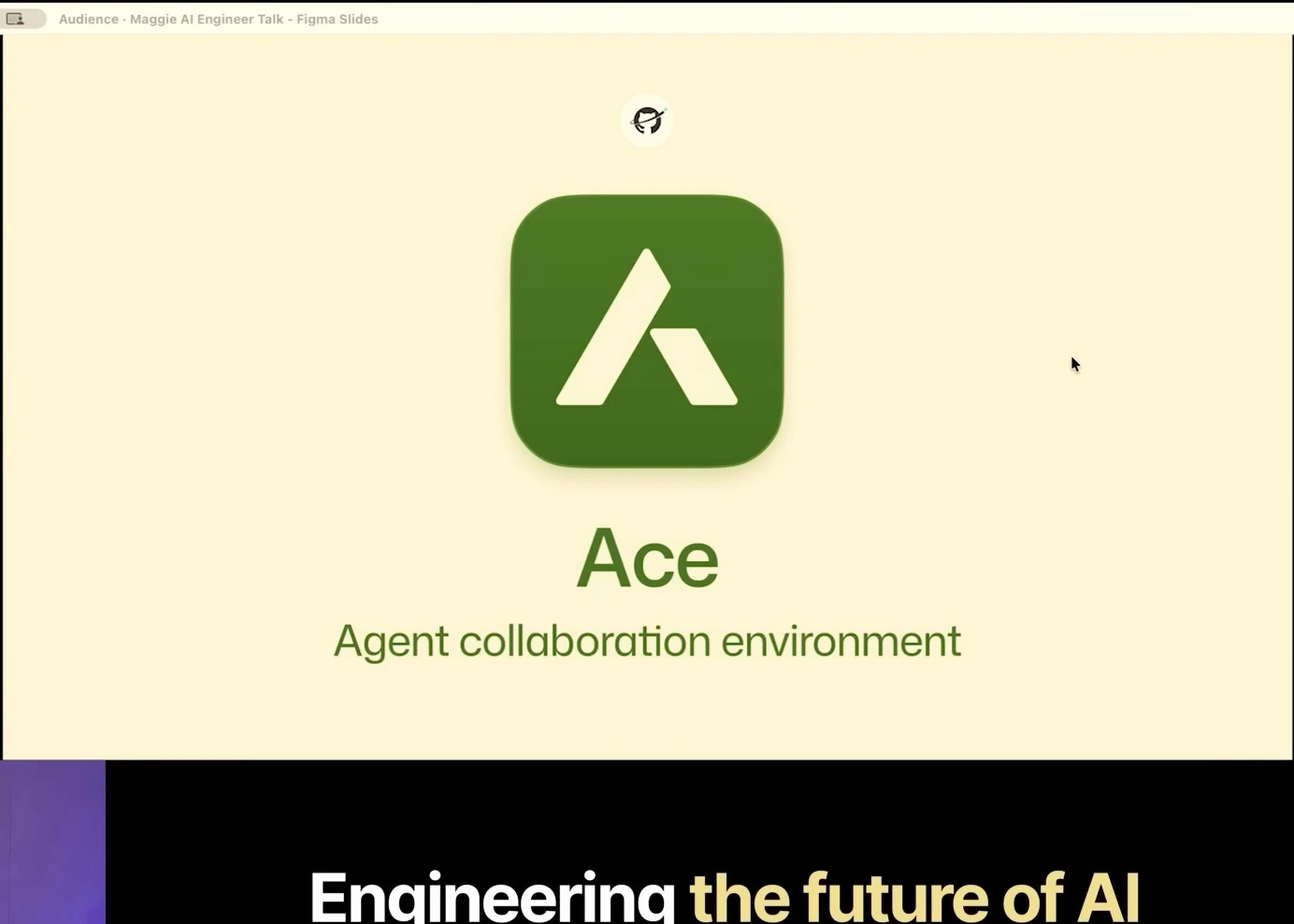 Ace logo above the words Agent collaboration environment.