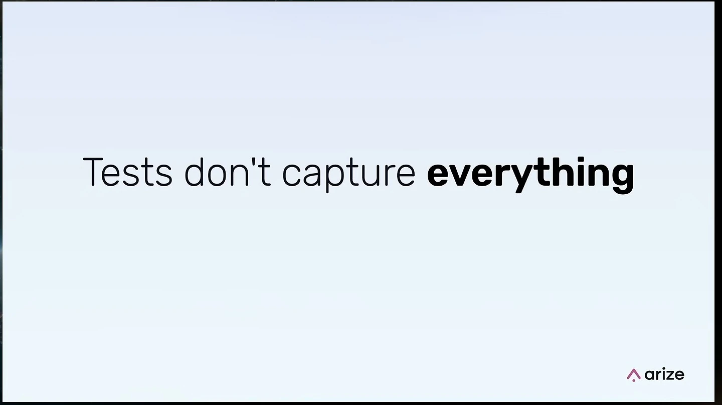Slide states: Tests don't capture everything.