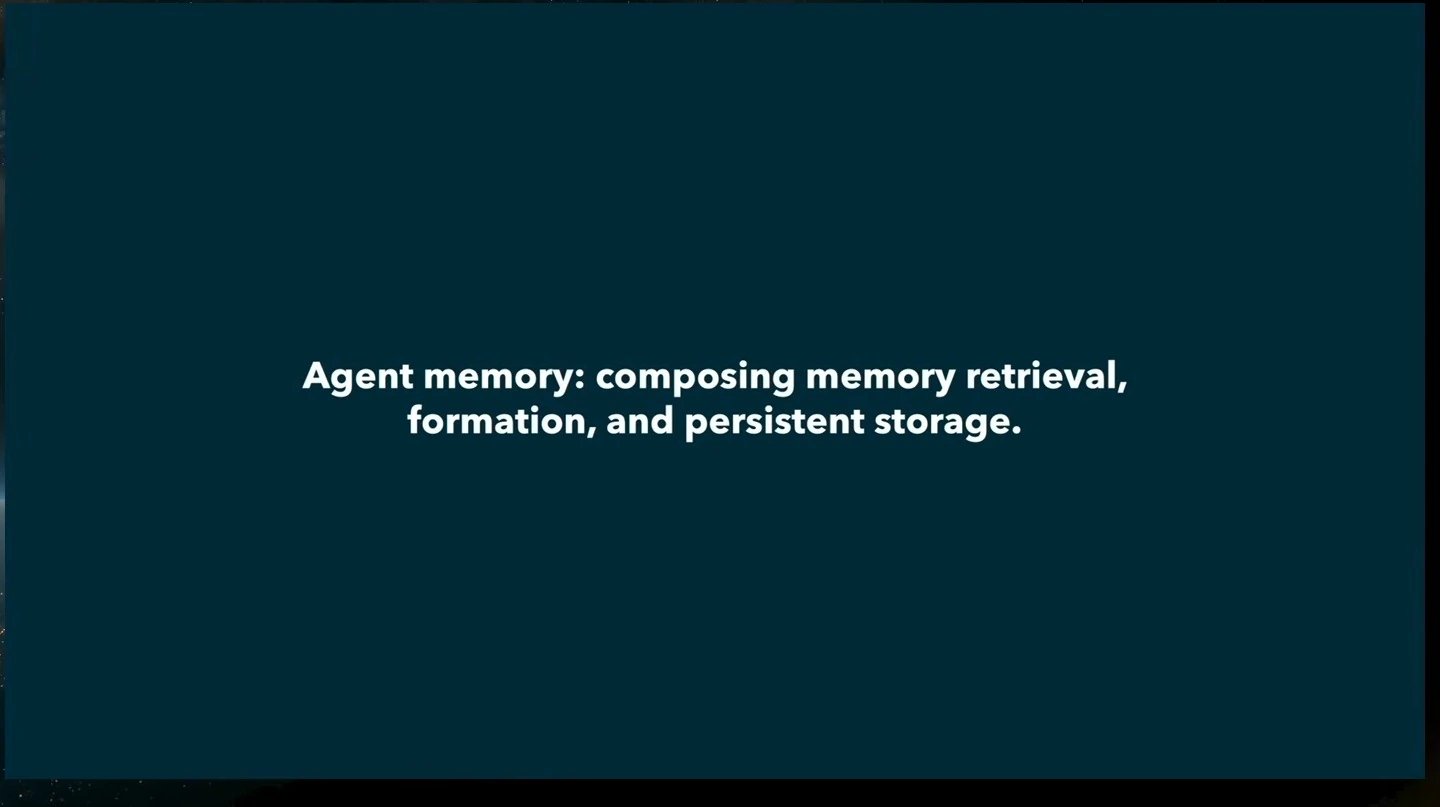 Title slide introducing memory retrieval, formation, and persistent storage.