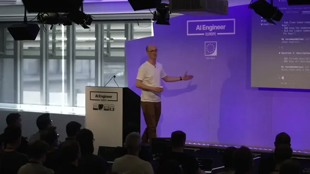 Selected presentation frame from Full Walkthrough: Workflow for AI Coding — Matt Pocock at 602 seconds