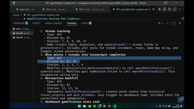 Selected presentation frame from Full Walkthrough: Workflow for AI Coding — Matt Pocock at 2470 seconds