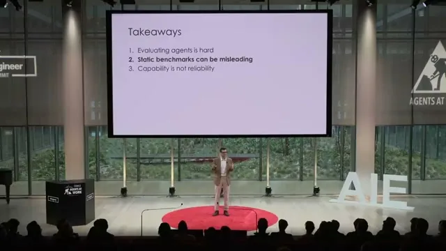 Selected presentation frame from Building and evaluating AI Agents — Sayash Kapoor, AI Snake Oil at 441 seconds
