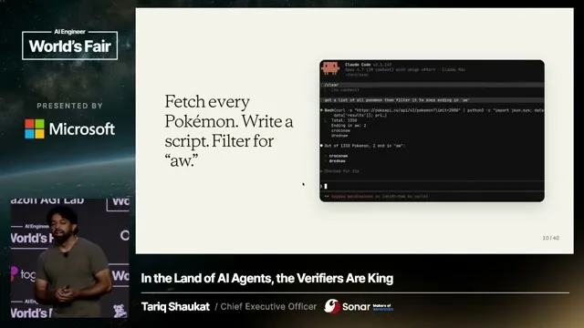 Selected presentation frame from Field Guide to Fable — Thariq Shihipar, Anthropic at 260 seconds