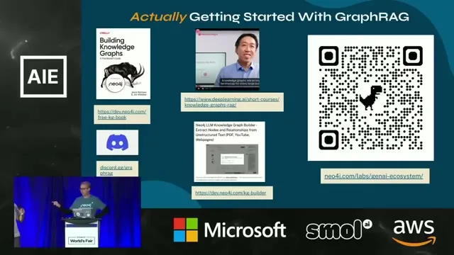 Selected presentation frame from GraphRAG: The Marriage of Knowledge Graphs and RAG: Emil Eifrem at 1127 seconds
