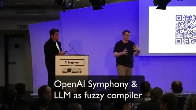 Selected presentation frame from Harness Engineering: How to Build Software When Humans Steer, Agents Execute — Ryan Lopopolo, OpenAI at 2543 seconds
