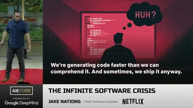 Selected presentation frame from The Infinite Software Crisis – Jake Nations, Netflix at 115 seconds