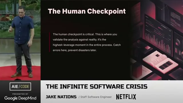 Selected presentation frame from The Infinite Software Crisis – Jake Nations, Netflix at 735 seconds