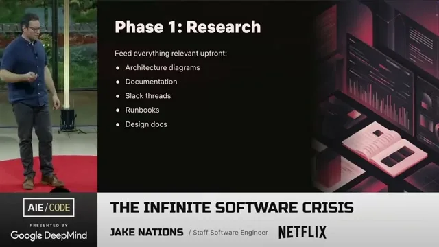 Selected presentation frame from The Infinite Software Crisis – Jake Nations, Netflix at 700 seconds
