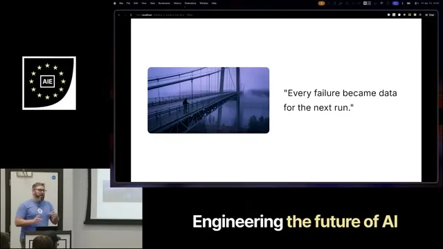 Selected presentation frame from How I deleted 95% of my agent skills and got better results — Nick Nisi, WorkOS at 840 seconds