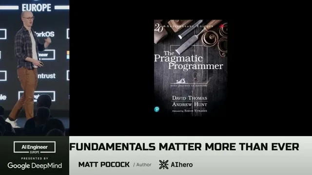 Selected presentation frame from "Software Fundamentals Matter More Than Ever" — Matt Pocock at 187 seconds