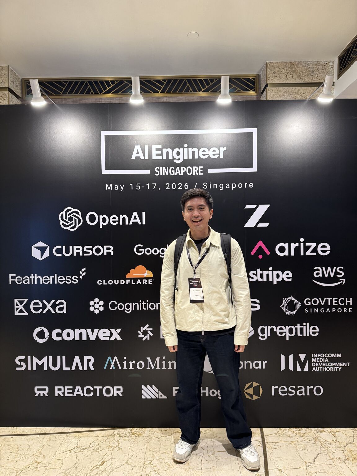 Ahmad Izzan's LinkedIn post